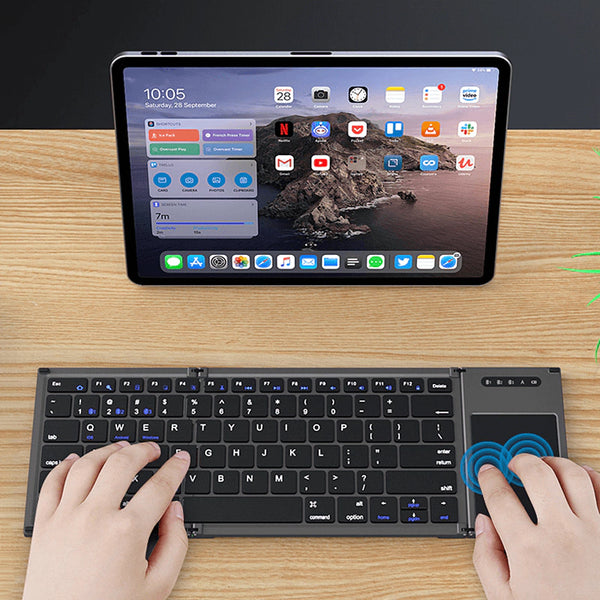 Mini Teclado Bluetooth Dobrável FlexTyping [FRETE GRÁTIS]