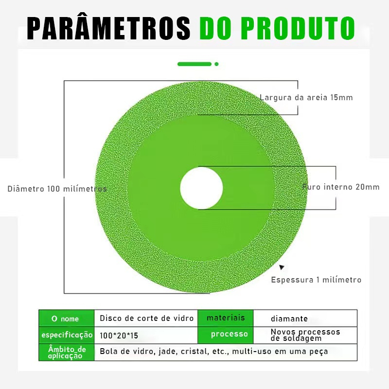 Serra Pro - Aço Manganês de diamante [Frete grátis] [50% de desconto]