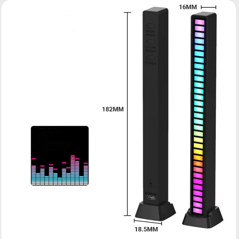 SoundBar Max - Barra de Led Gamer Rítmica [50% de desconto]