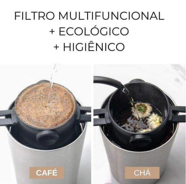 Mini Filtro de Café Portátil [Frete Grátis] - Apenas 10 unidades em estoque!