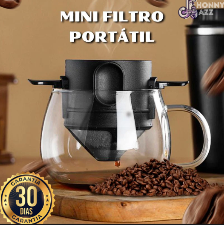 Mini Filtro de Café Portátil [Frete Grátis] - Apenas 10 unidades em estoque!